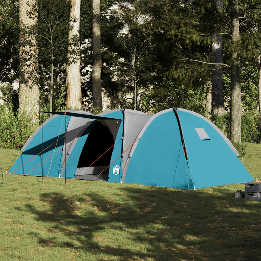 Tente dôme Vidaxx 8 places imperméable bleue