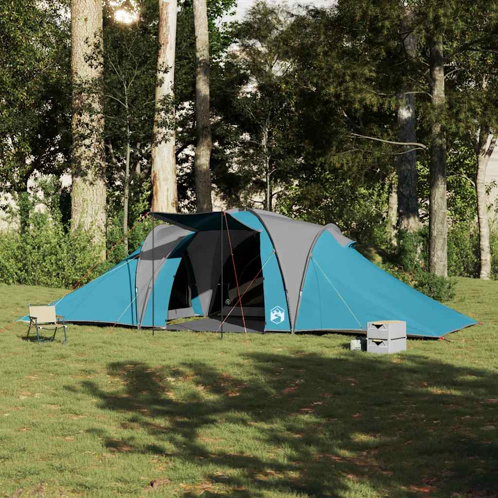 Tente dôme Vidaxx 6 places imperméable bleue