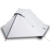 Tente VidaXL 2 personnes tissu occultant imperméable blanc