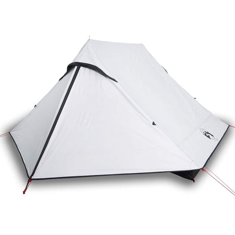 Tente VidaXL 2 personnes tissu occultant imperméable blanc