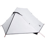 Tente VidaXL 2 personnes tissu occultant imperméable blanc