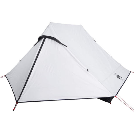 Tente VidaXL 2 personnes tissu occultant imperméable blanc