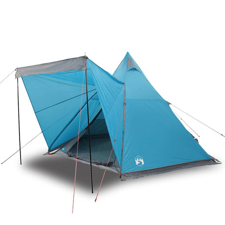 VidaXL tente tipi 6 personnes imperméable bleu