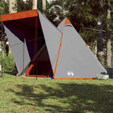 Vidaxl Tipitent 6-person waterproof gray and orange