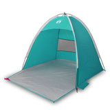 Vidaxl Beach Tent à 3 personnes étanche verte de mer