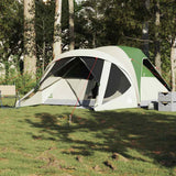 Tente tunnel VidaXL 6 personnes imperméable vert