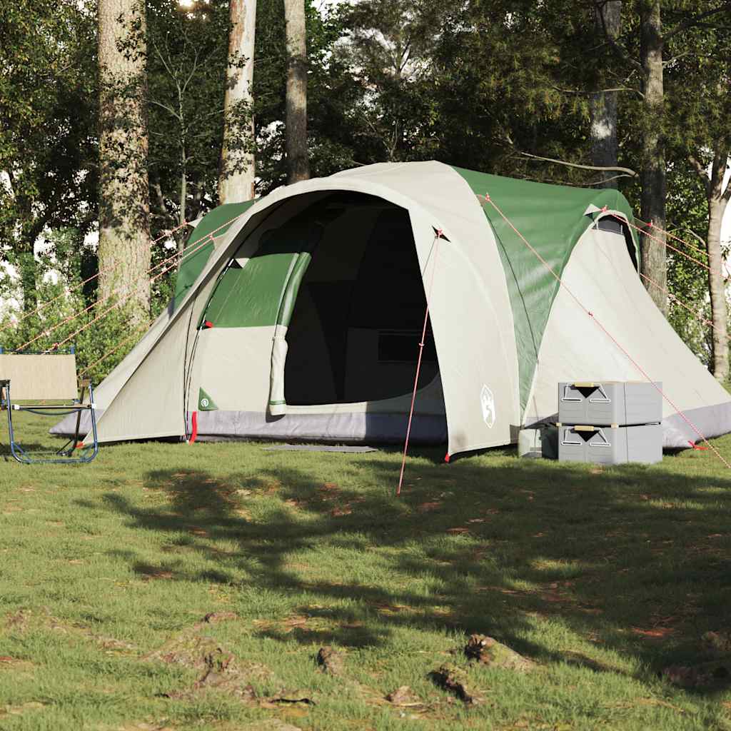 Tente dôme Vidaxx 6 personnes imperméable verte