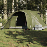 Tente dôme VidaXL 6 personnes imperméable vert olive