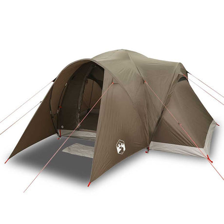 Tente dôme Vidaxx 6 personnes imperméable marron