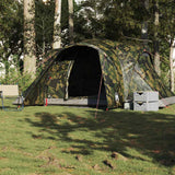 Tente dôme VidaXL camouflage imperméable 6 personnes