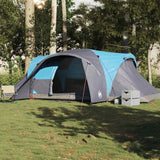 Vidaxl Dome Tent Blue impermeable de 6 personas