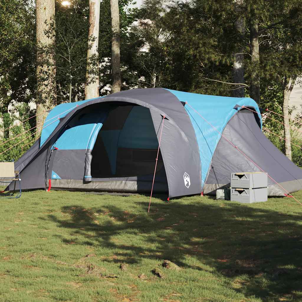 Vidaxl Dome Tenda Blu impermeabile per 6 persone