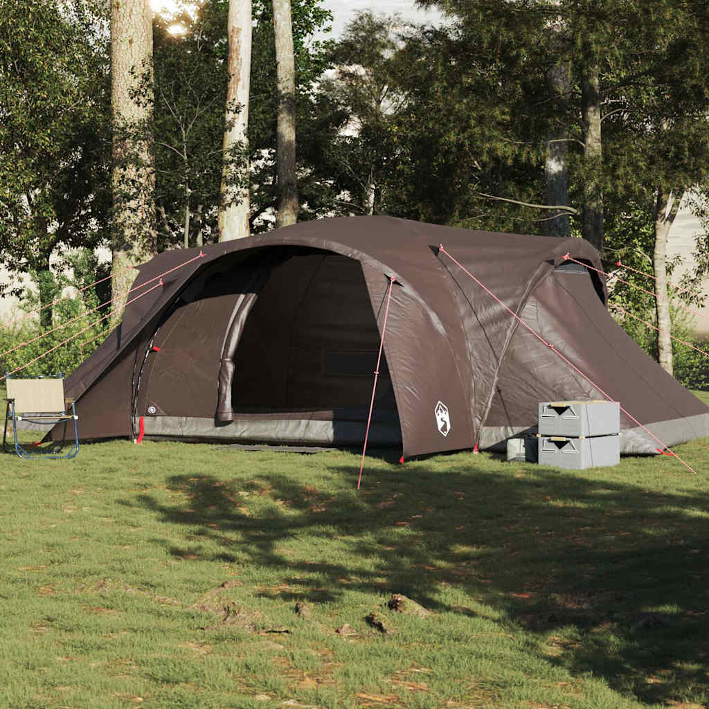 Tente dôme Vidaxx 6 personnes imperméable marron