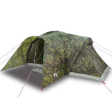Tente dôme VidaXL camouflage imperméable 6 personnes