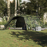 Tente dôme VidaXL camouflage imperméable 6 personnes