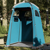 Tente de douche VidaXL imperméable bleu