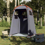 Tente de douche VidaXL imperméable gris et orange