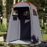 Tente de douche VidaXL imperméable gris et orange
