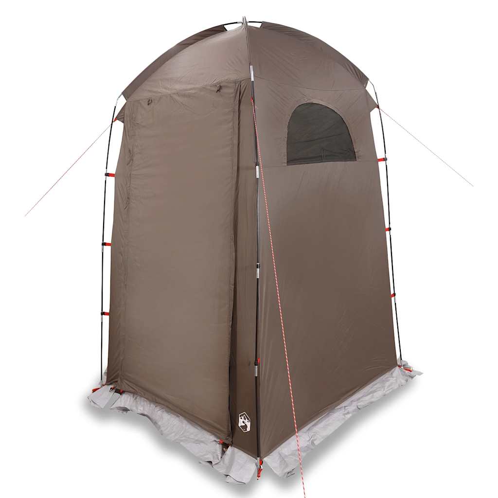 Vidaxl shower tent waterproof brown