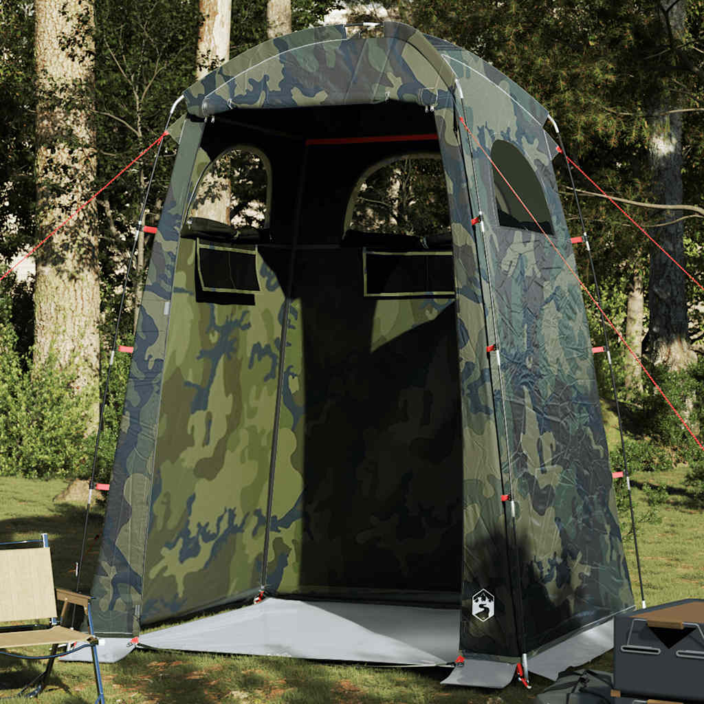 Tente de douche VidaXL camouflage imperméable