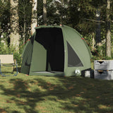 VidaXL tente de pêche imperméable vert olive