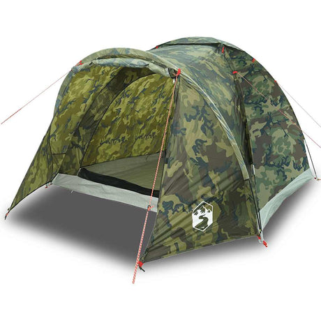 Tente de pêche VidaXL camouflage imperméable 2 personnes
