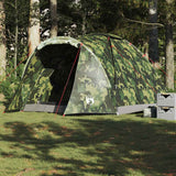 Tente de pêche VidaXL camouflage imperméable 2 personnes
