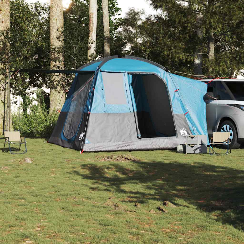 Vidaxl Autotent 4 persone Blu impermeabile