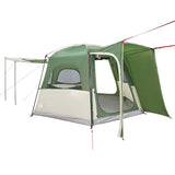 Vidaxl Autotent 4 persone impermeabile verde