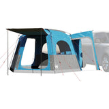 Tente de voiture VidaXL 4 personnes imperméable bleu