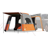 Tente de voiture VidaXL 4 personnes imperméable gris et orange
