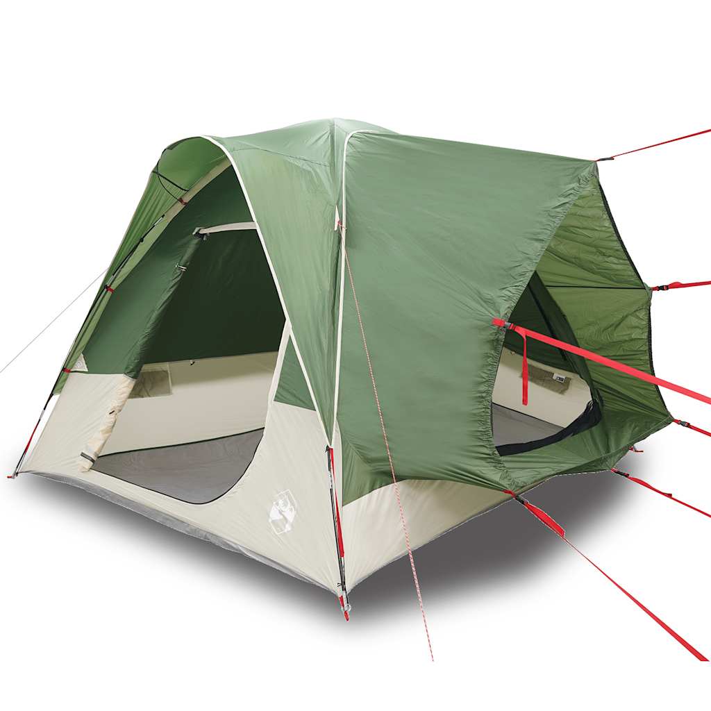Tente de voiture VidaXL 4 personnes imperméable vert