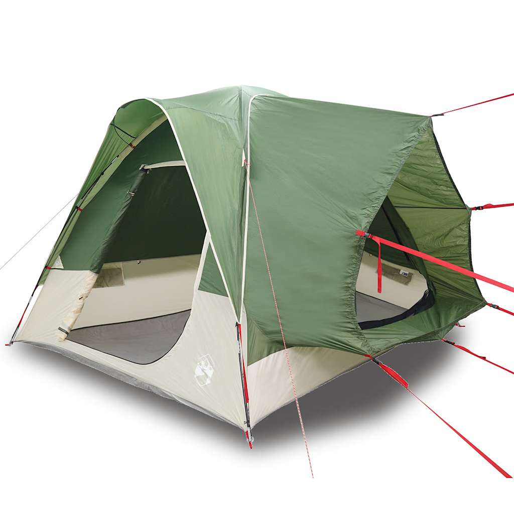 Vidaxl Autotent 4-Person Waterproof Green