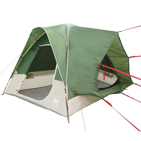 Tente de voiture VidaXL 4 personnes imperméable vert