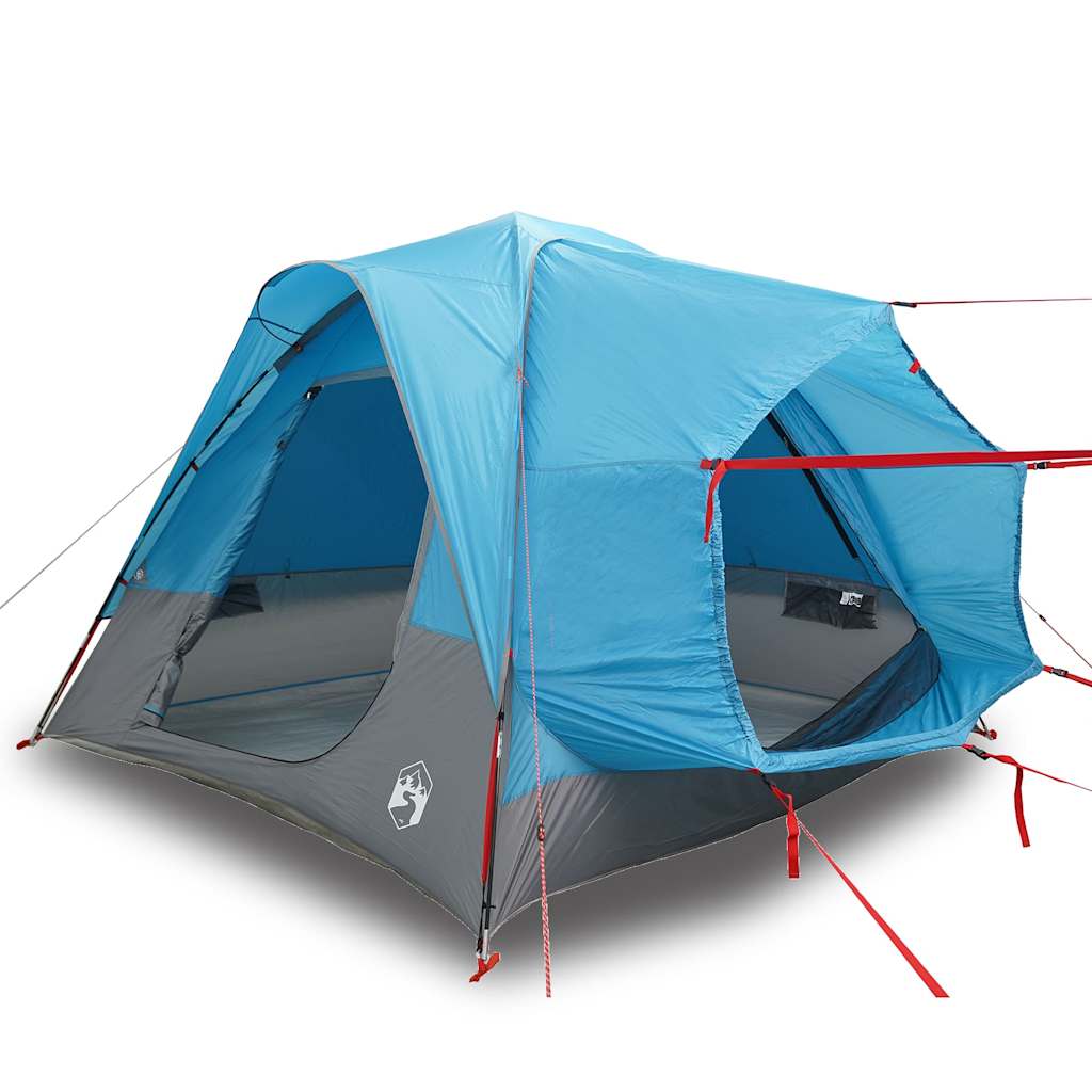 Vidaxl Autotent 4-person waterproof blue