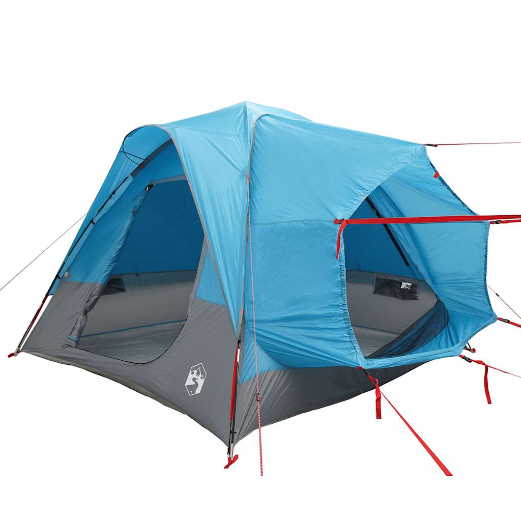 Tente de voiture VidaXL 4 personnes imperméable bleu