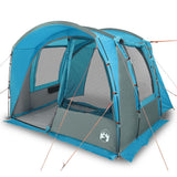 Tente de voiture VidaXL 4 personnes imperméable bleu