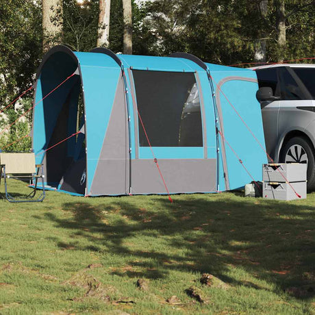 Tente de voiture VidaXL 4 personnes imperméable bleu