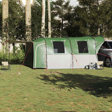Tente de voiture VidaXL 4 personnes imperméable vert