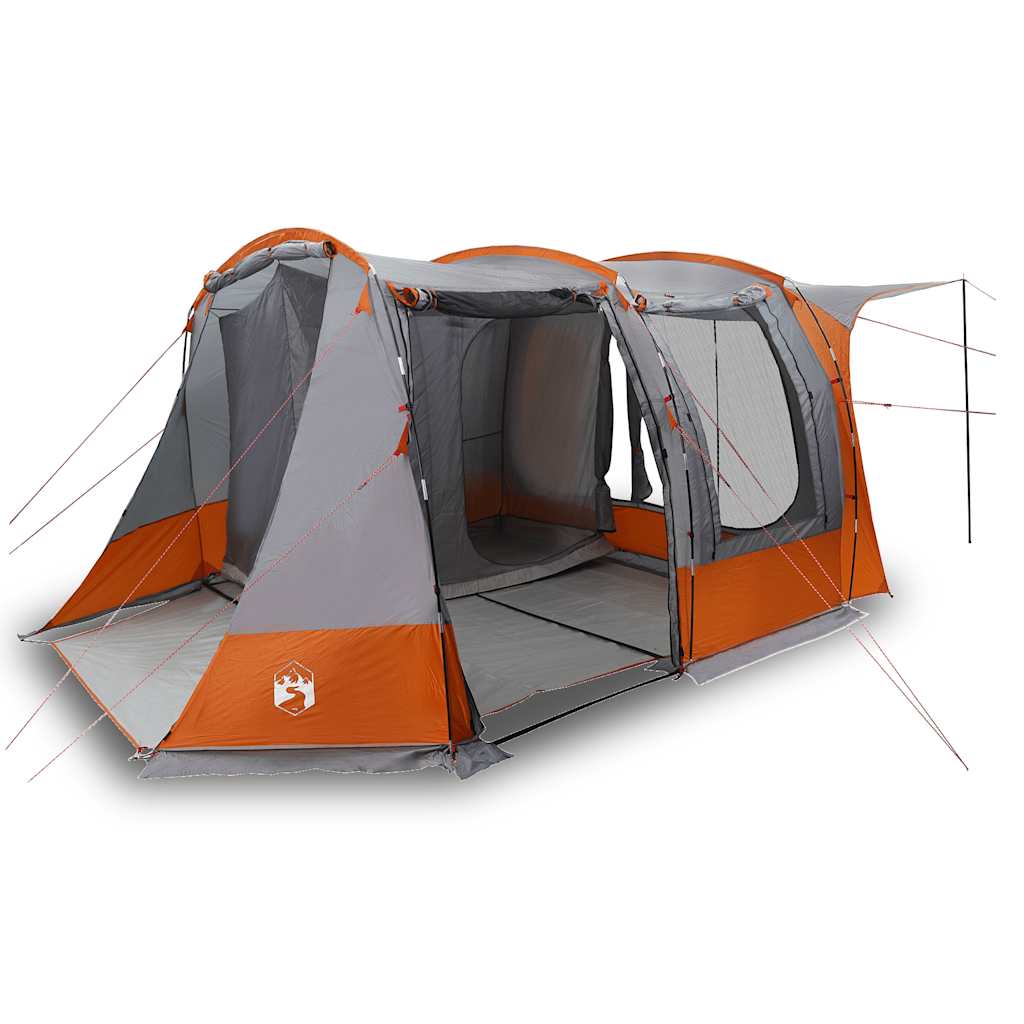 Tente de voiture VidaXL imperméable gris et orange