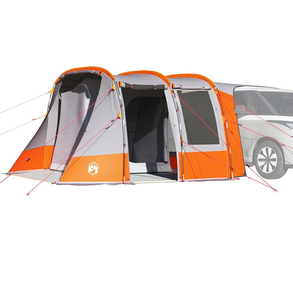 Vidaxl Autotent wasserdichtes Grau und Orange