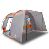 Tente de voiture VidaXL 2 personnes imperméable gris et orange