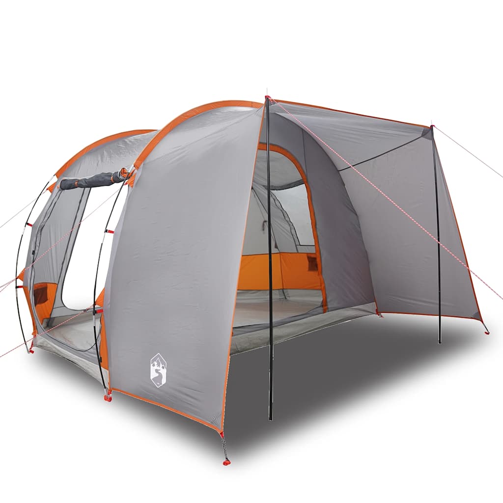 Vidaxl Autotent à 2 personnes étanche gris et orange