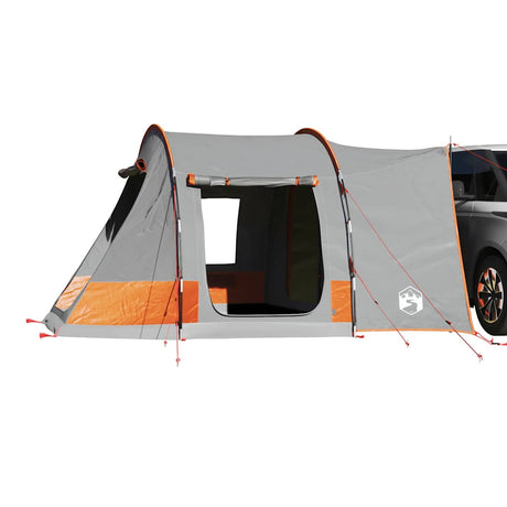 Tente de voiture VidaXL 2 personnes imperméable gris et orange