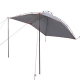 Tente de voiture VidaXL imperméable gris et orange