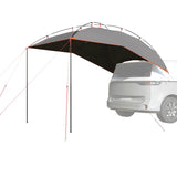 Tente de voiture VidaXL imperméable gris et orange