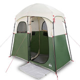 VidaXL Tente de douche 2 personnes imperméable vert