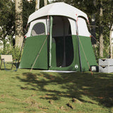 VidaXL Tente de douche 2 personnes imperméable vert