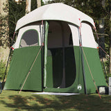 VidaXL Tente de douche 2 personnes imperméable vert