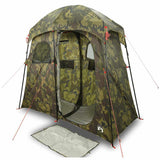 Tente de douche VidaXL camouflage imperméable 2 personnes